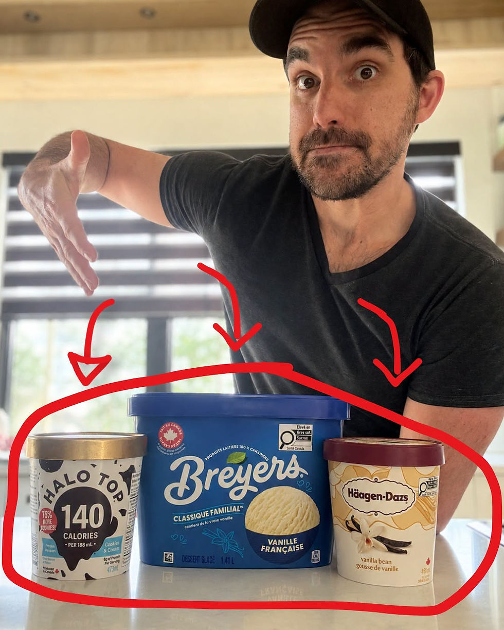 Crème glacée : Halo Top vs Breyers vs Häagen-Dazs, le classement du Filtre Acti-V
