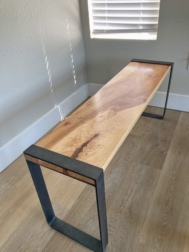 Thumbnail: Industrial Hickory Bench