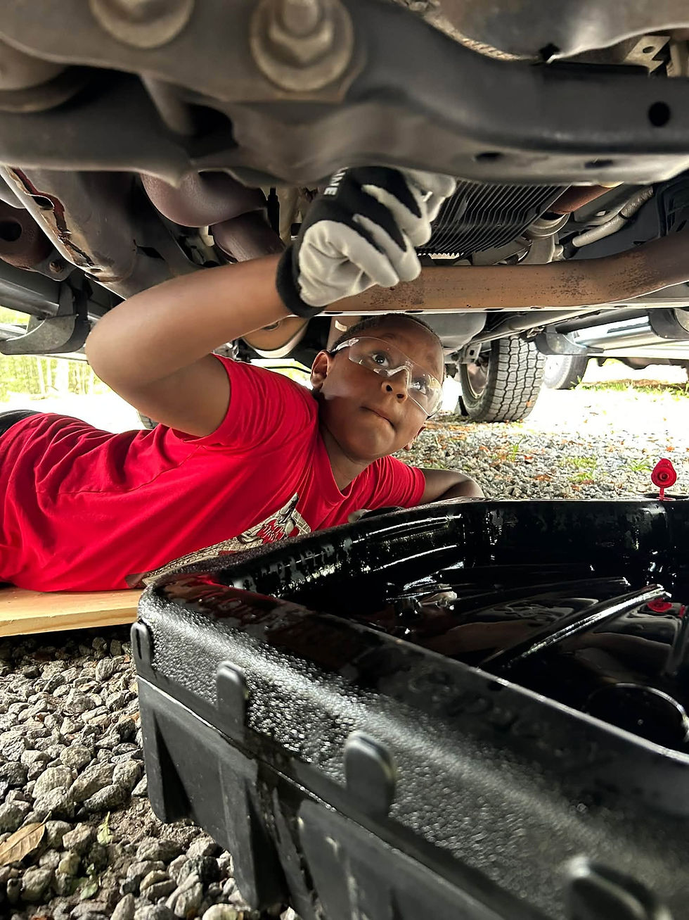 More Than an Oil Change: Building Skills and Confidence