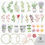 Miniatura: Kit Digital Folhas e Flores
