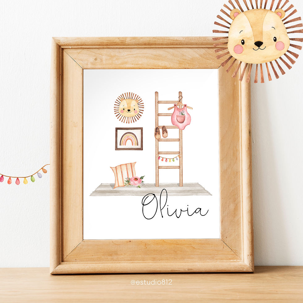 Miniatura: Kit Digital Baby Boho