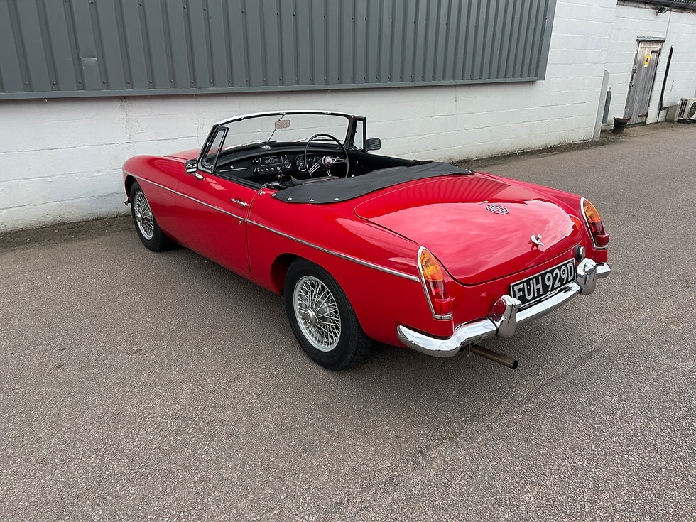 Thumbnail: MGB Roadster for sale Braintree, Essex nr Colchester, Witham, Chelmsford, London, Stansted.