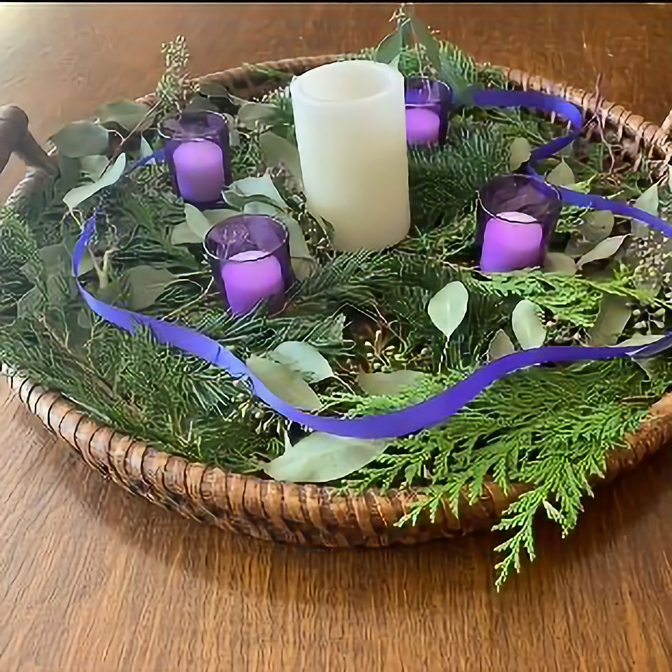 Advent Wreath Making