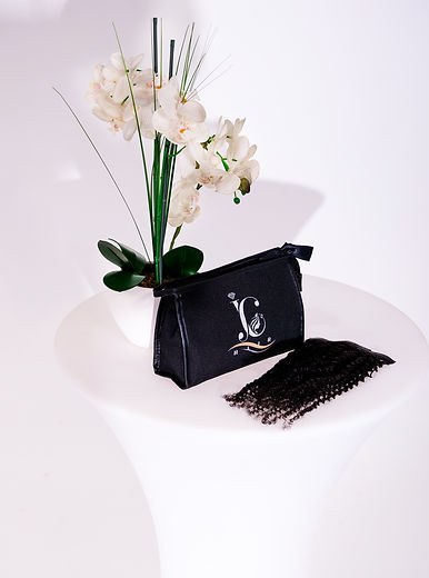 trousse JChair avec clips cheveux naturels