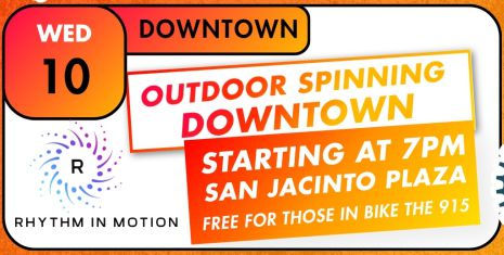 Bike the 915 - Outdoor Spinning Downtown