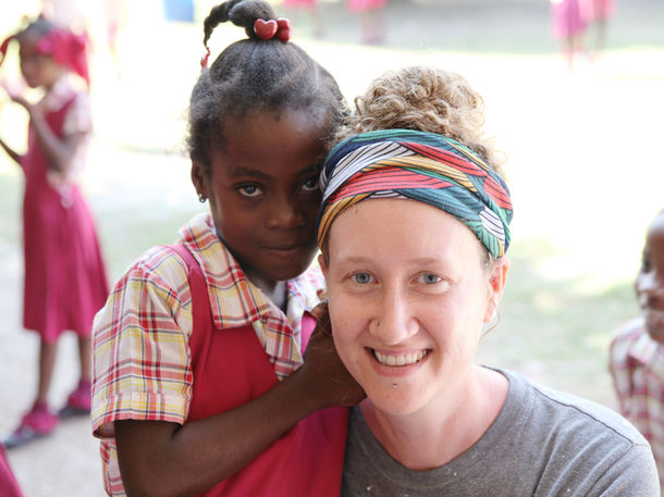 help children in Haiti