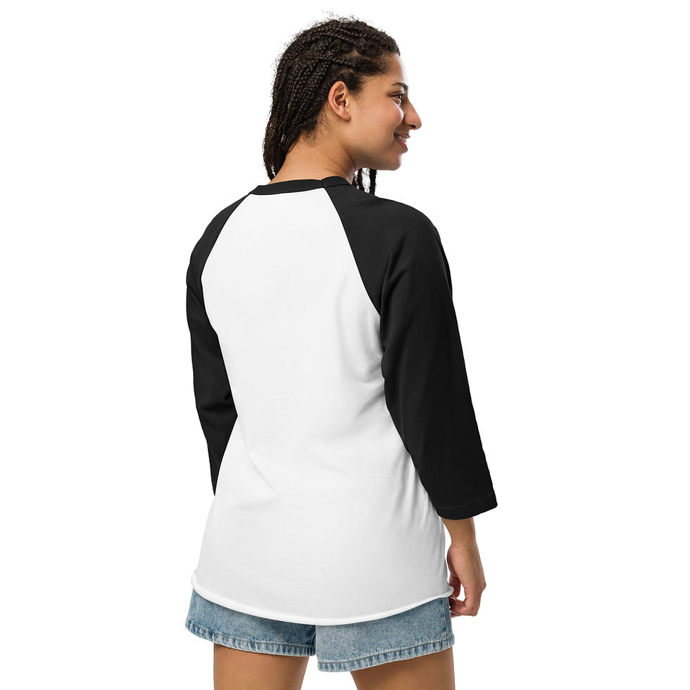 Thumbnail: 3/4 sleeve raglan topper shirt