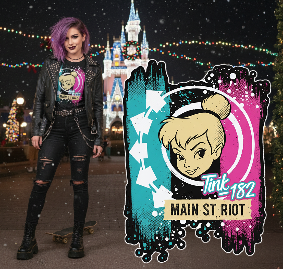 Women’s Tink-182 softstyle t-shirt
