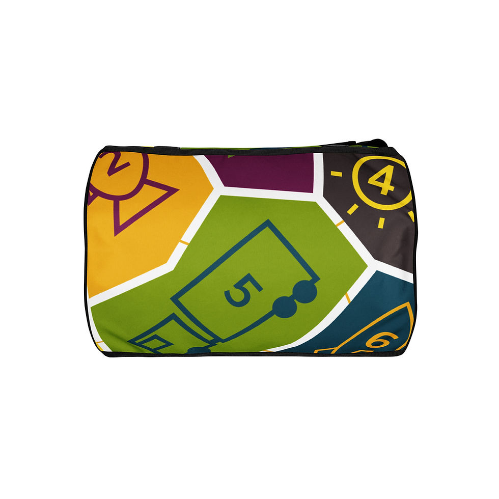 Miniaturbild: Bunte Sporttasche