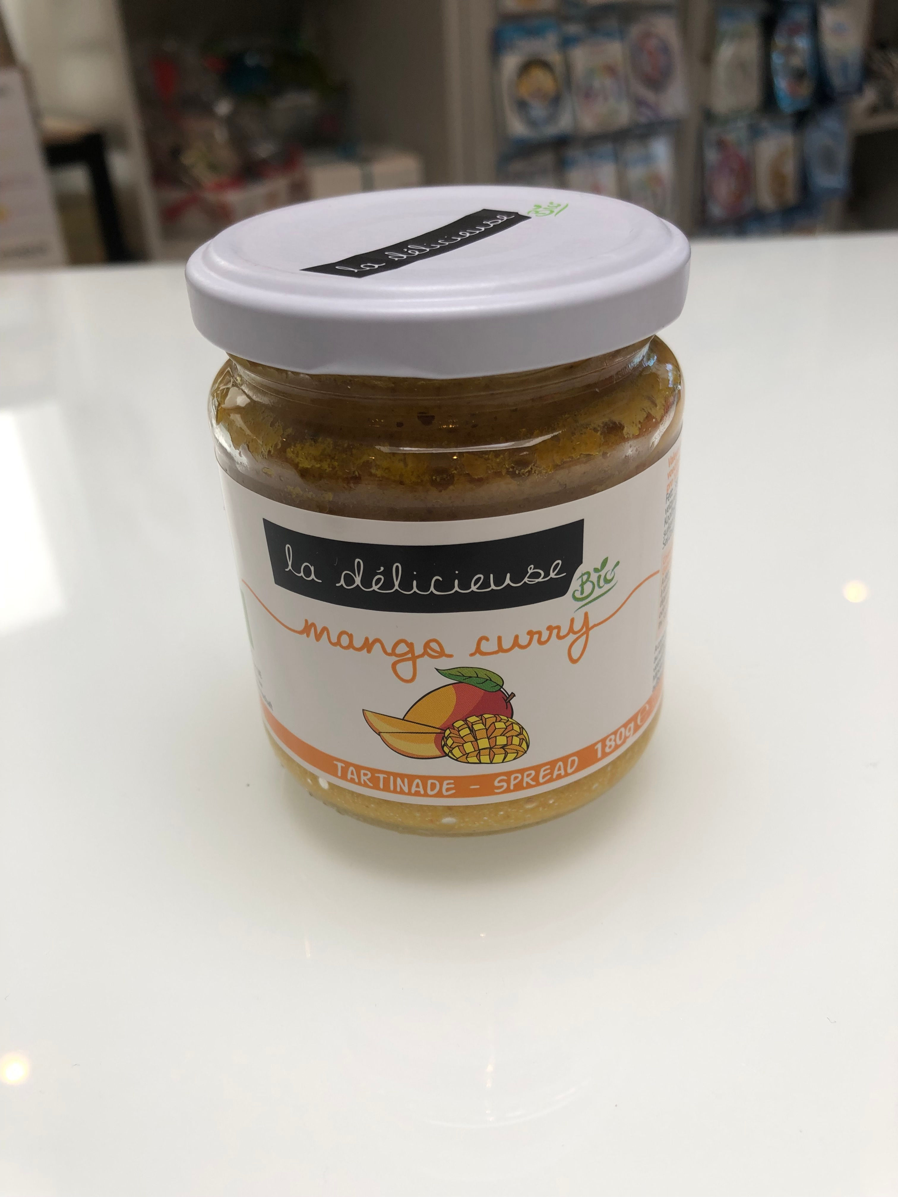 Mango curry dip (spread)