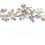 Thumbnail: 1352-325  Headband tiara of "rhinestone on enameled metal" flowers, embellished.