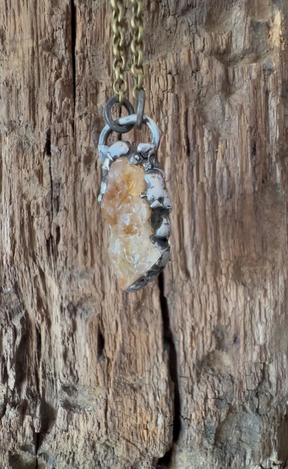 Thumbnail: ROUGH CITRINE PENDANT #1