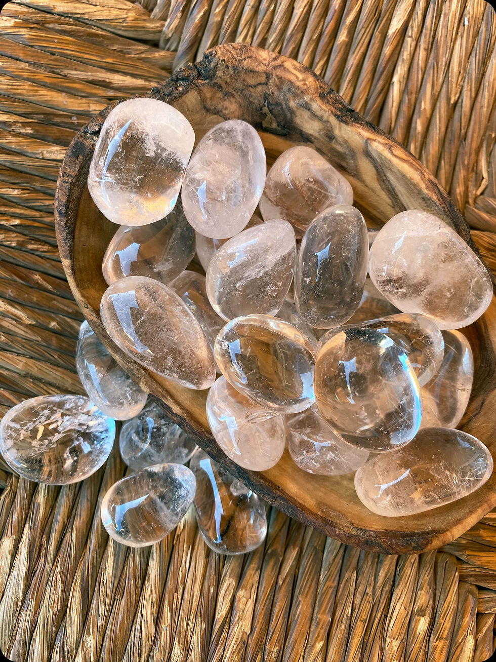 Thumbnail: CLEAR QUARTZ (TUMBLED)