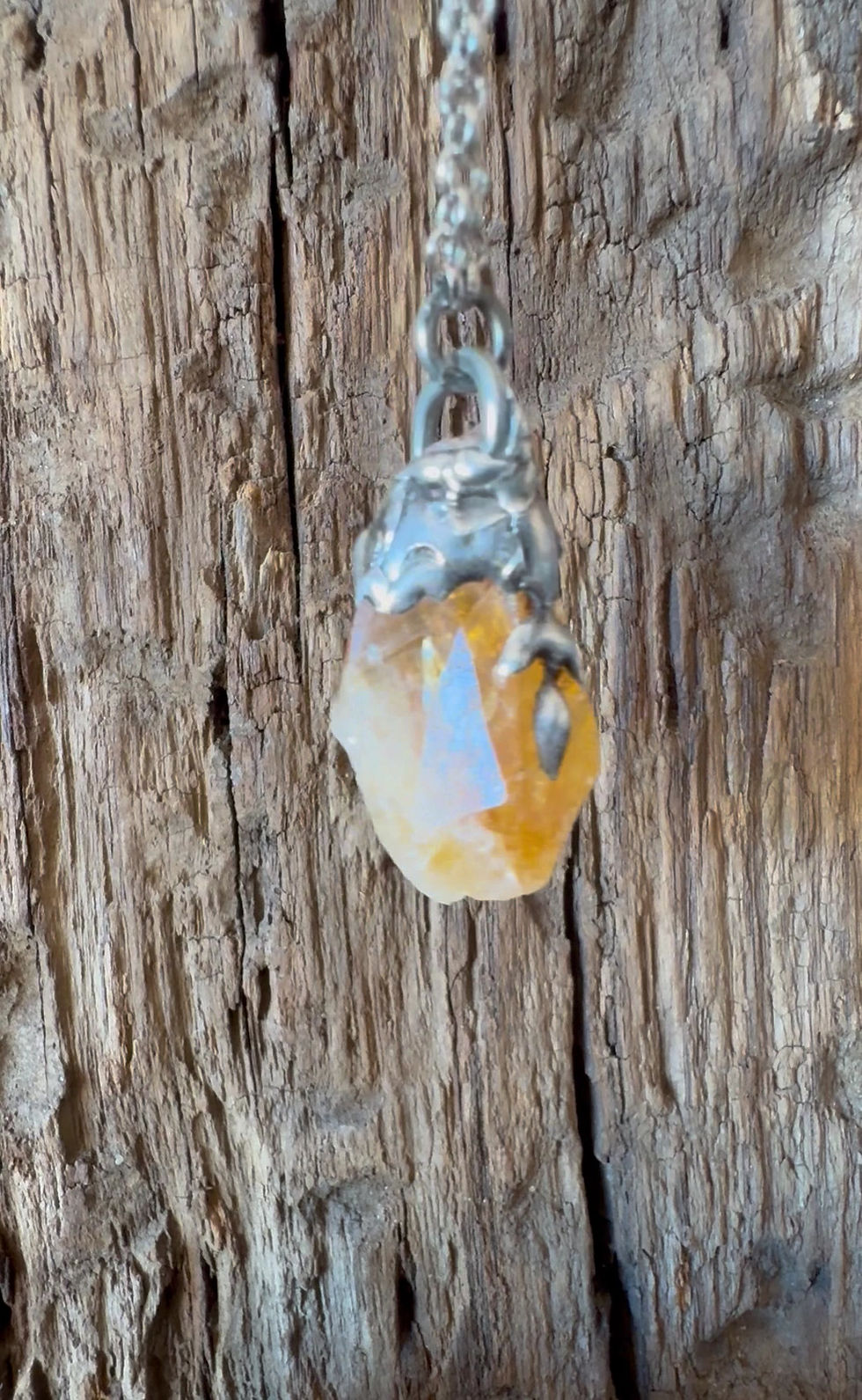 Thumbnail: ROUGH CITRINE PENDANT #3