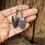 Thumbnail: ROUGH SHUNGITE EARRINGS