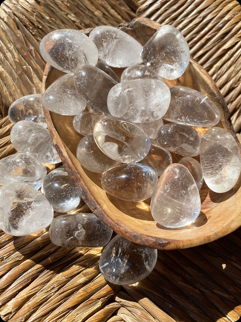 Thumbnail: CLEAR QUARTZ (TUMBLED)