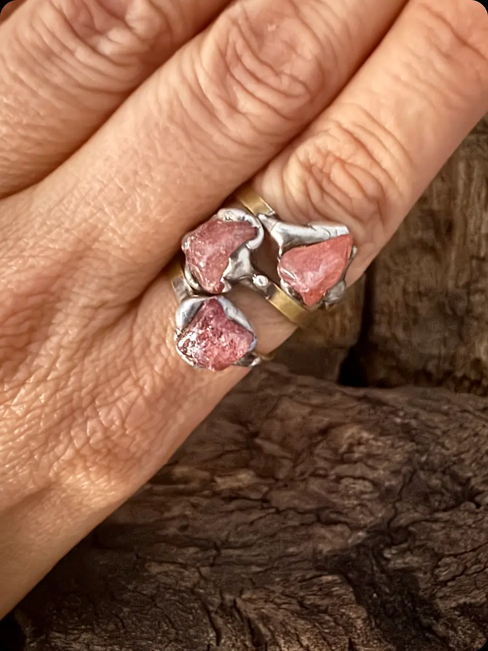 Thumbnail: STRAWBERRY QUARTZ RING