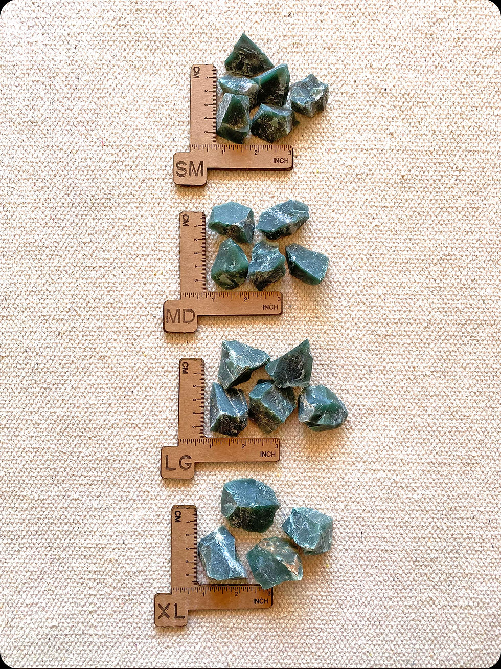 Thumbnail: GREEN CHALCEDONY (ROUGH)