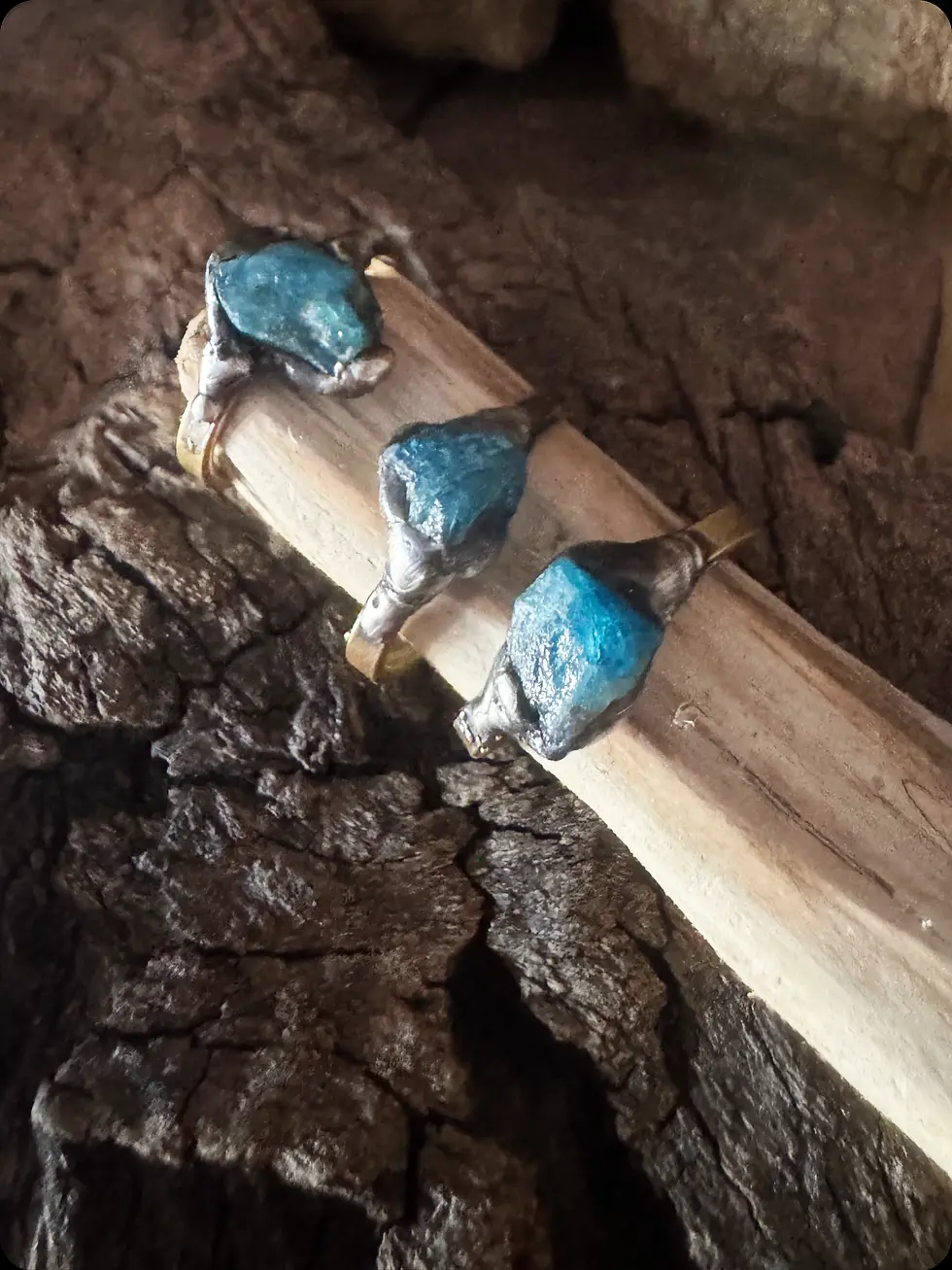 Thumbnail: BLUE APATITE RING