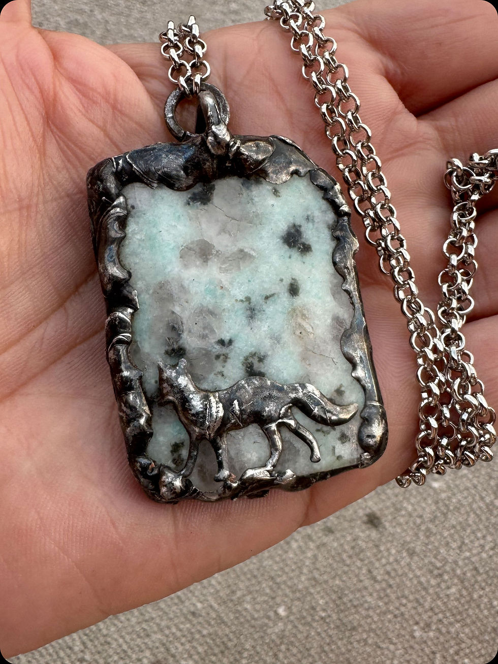 Thumbnail: HOPE JASPER PENDANT (Fox)
