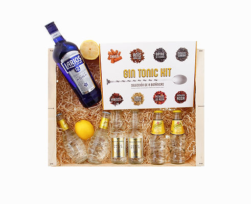 Larios 12 Gin, Gin Tonic Kit, Schweppes Heritage Original, Fever Tree Tonic Water, Schweppes, Ginebra, Gin Tonic