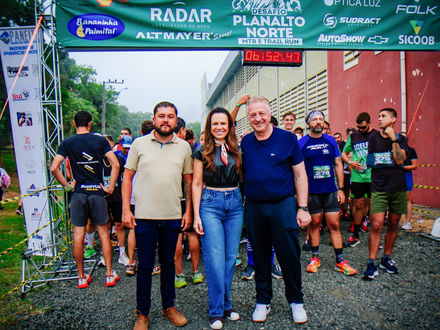 Mais de 600 atletas participam do Desafio Planalto Norte de Trail Run e Mountain Bike, em Três Barras