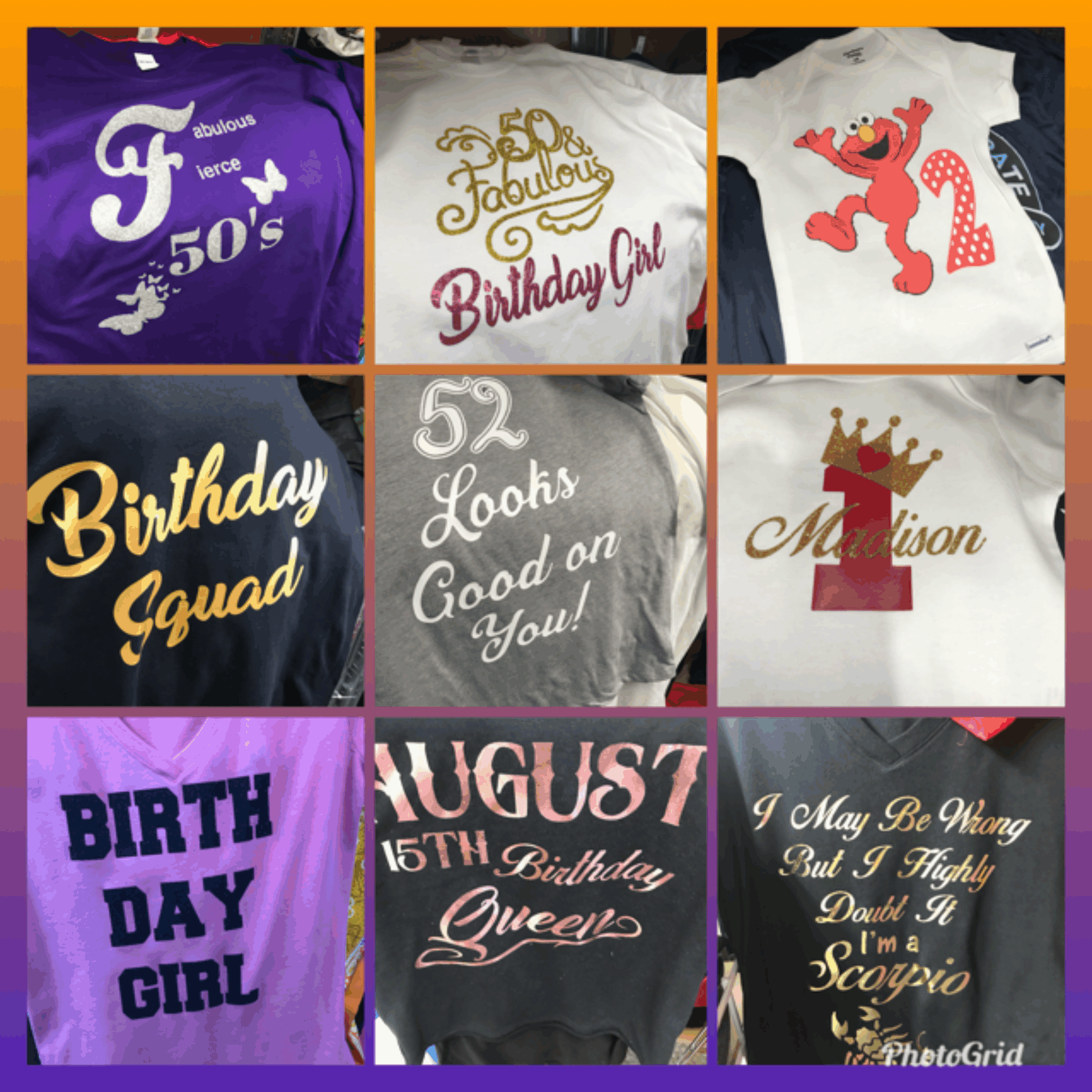 Birthday T-Shirts