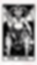 black and white image of Rider-Waite's The Devil tarot card gem blackthorn
