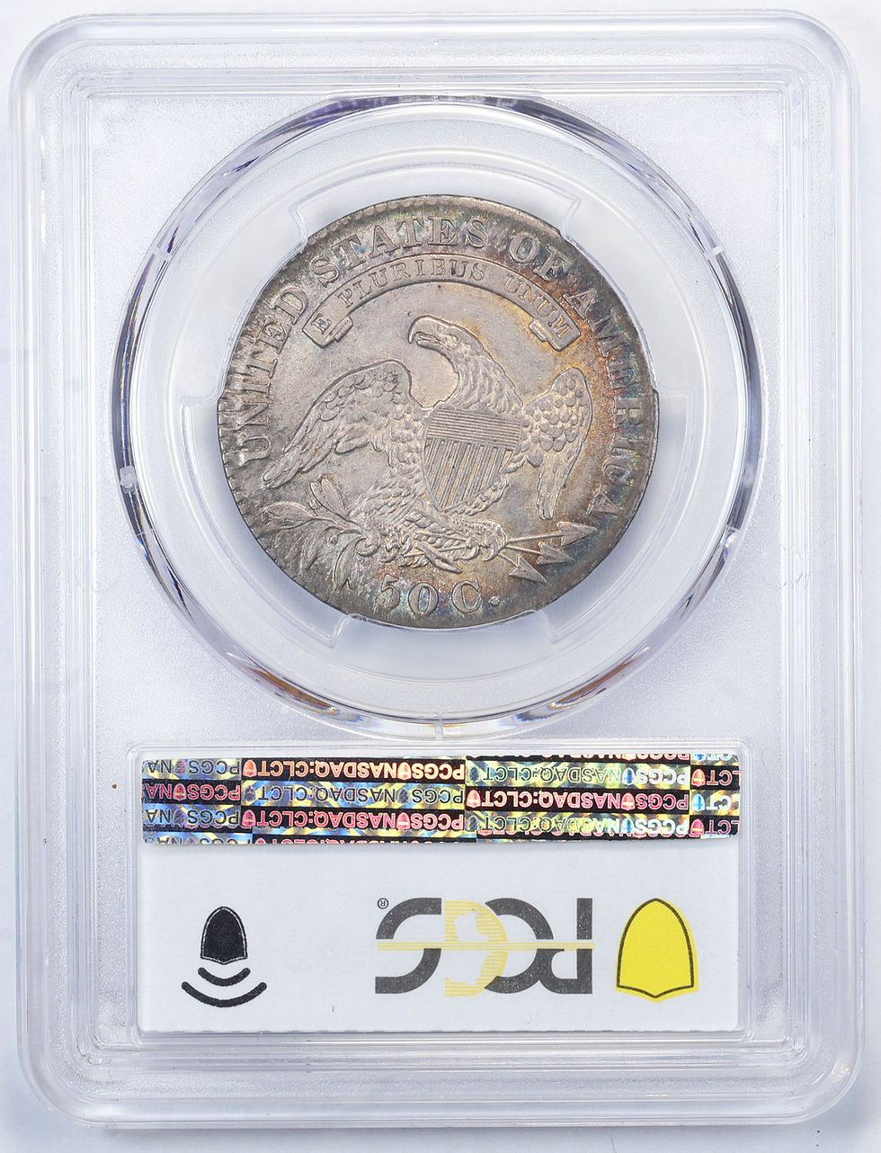 Thumbnail: 1830 Capped Bust Half Dollar PCGS AU55 CAC O-111