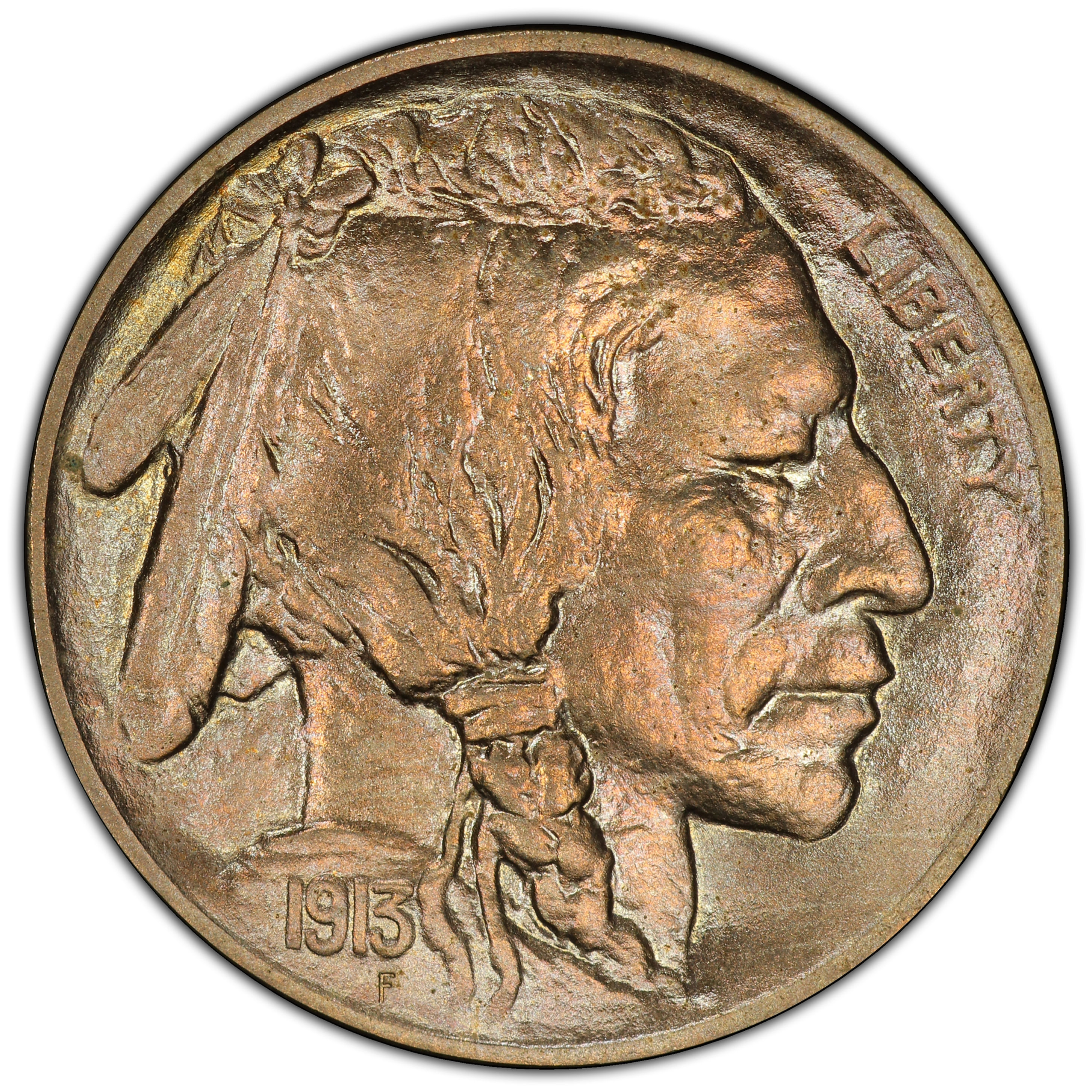 1913 Buffalo Nickel Type 1 PCGS PR66 CAC