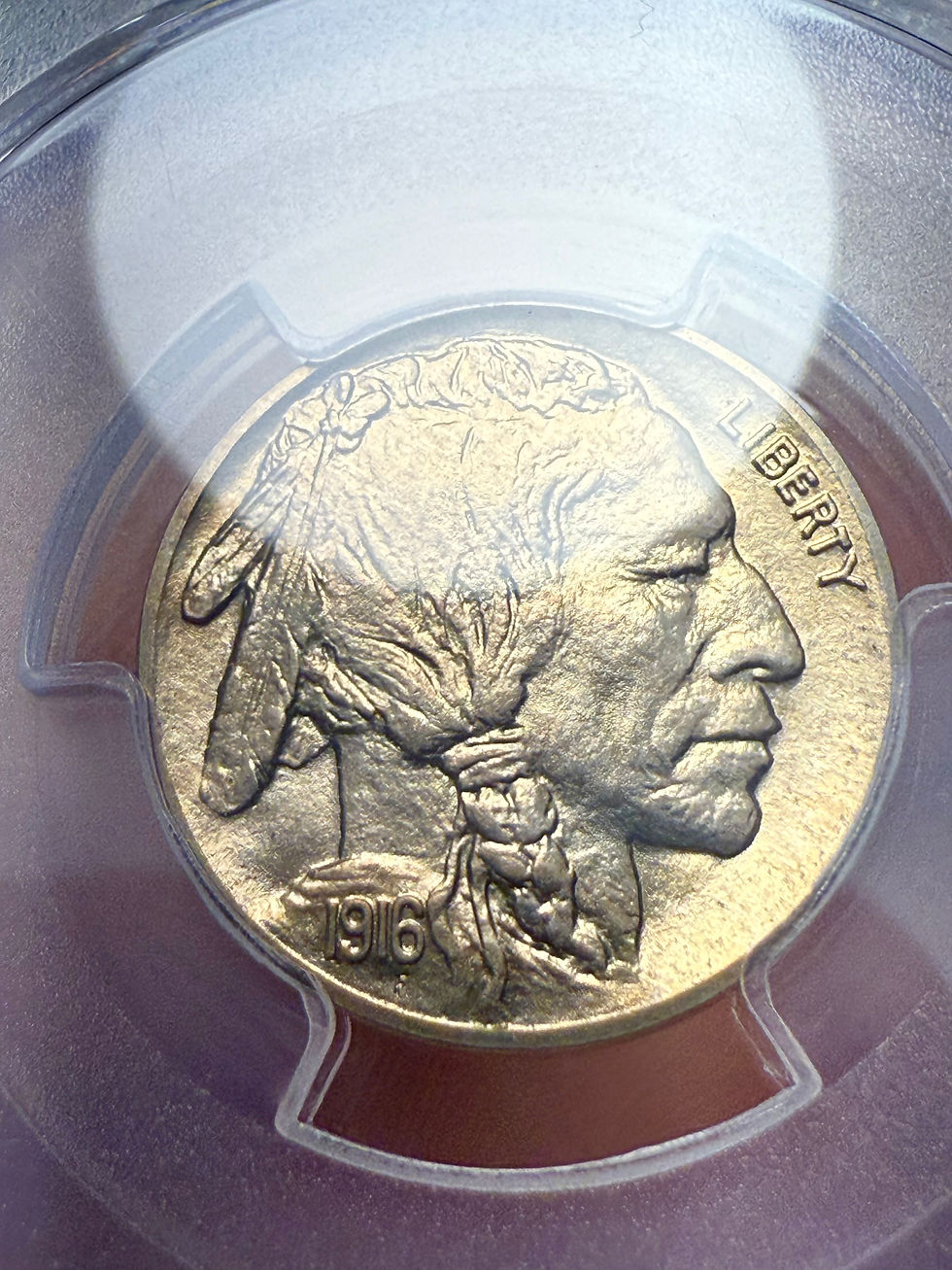 Thumbnail: 1916 Buffalo Nickel PCGS PR65 CAC