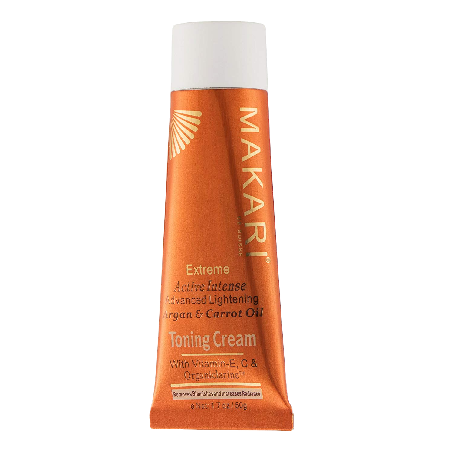 Crème extrême unifiant aux huiles d’Argan & de Carotte 50 Gr-Makari