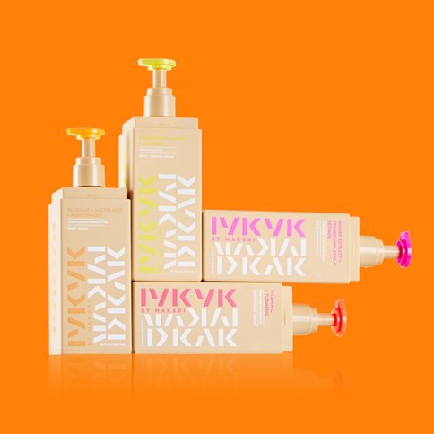 Gel douche à l'acide glycolique, lactique et niacinamide-IYKYK