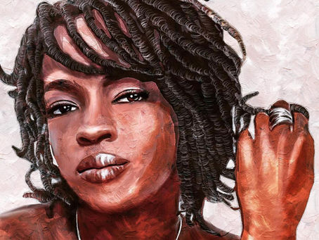 Im thinking about adding this portrait of  Lauryn Hill to my portrait store. What do you guys think?