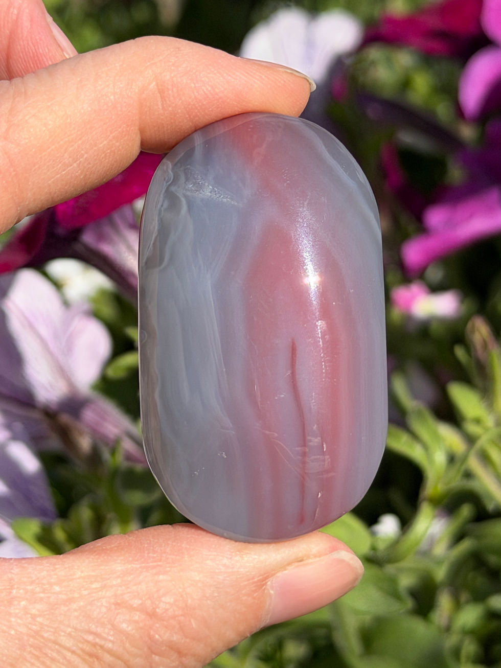 Thumbnail: Swazi Agate Palmstones 