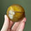 Thumbnail: Yellow Fluorite Sphere