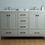 Thumbnail: 60" Malibu Grey Double Sink Vanity