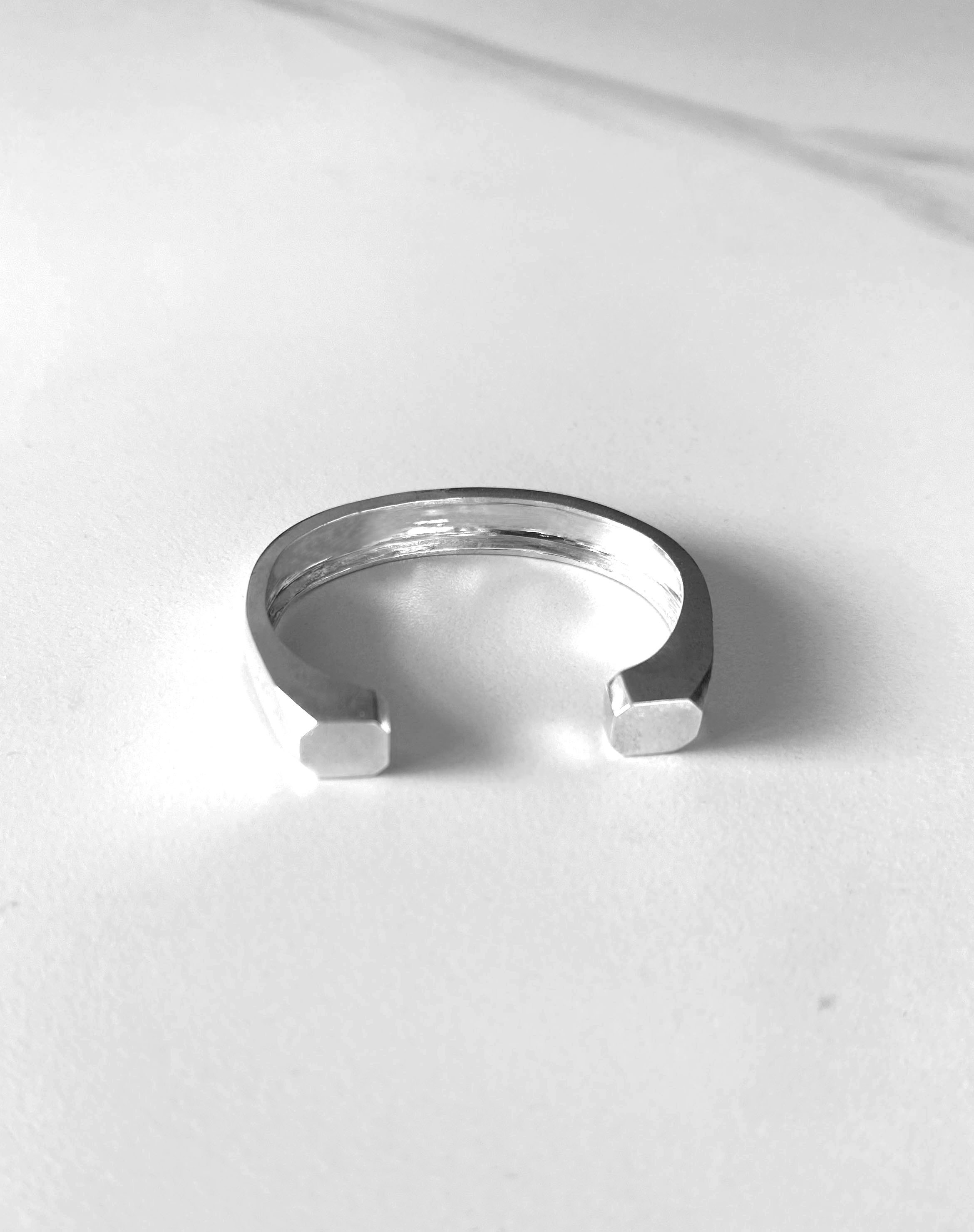 The Union Cuff Bracelet Silver