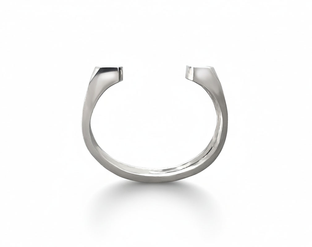 The Union Cuff Bracelet Silver