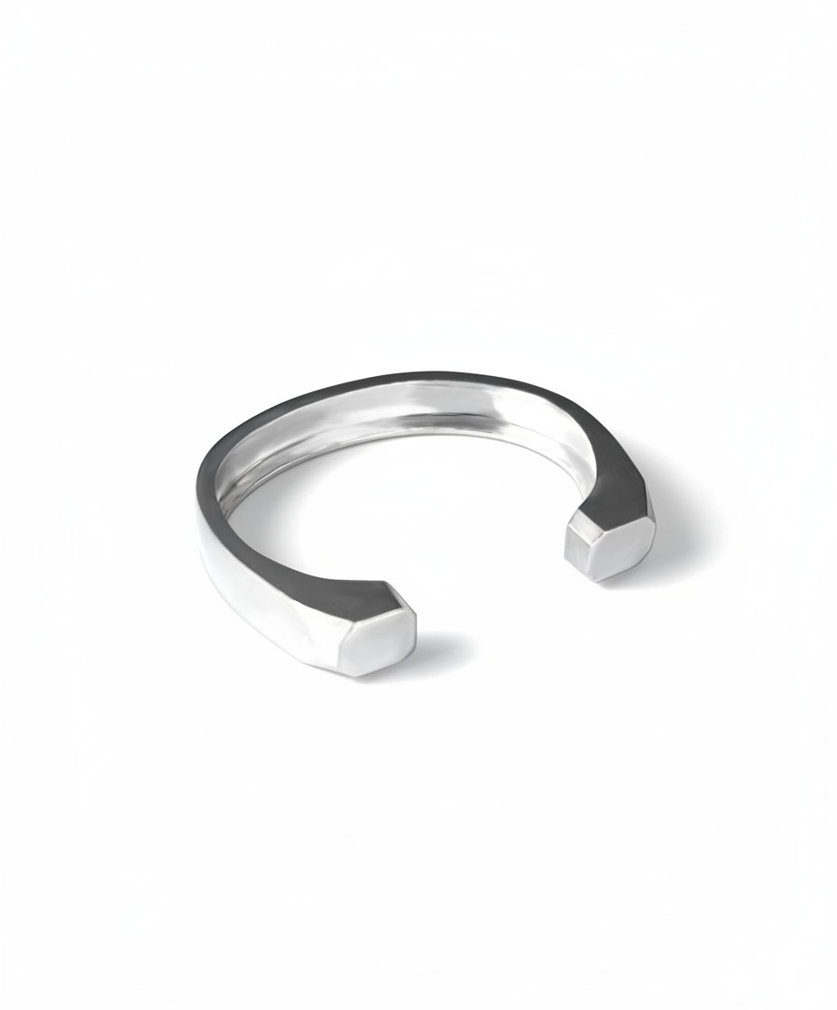 The Union Cuff Bracelet Silver