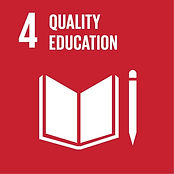 United Nations Sustainable Development Goal 4 - Quality Eduction Icon