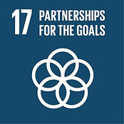 United Nations Sustainable Development Goal 17 - Partnership for the Goals Icon