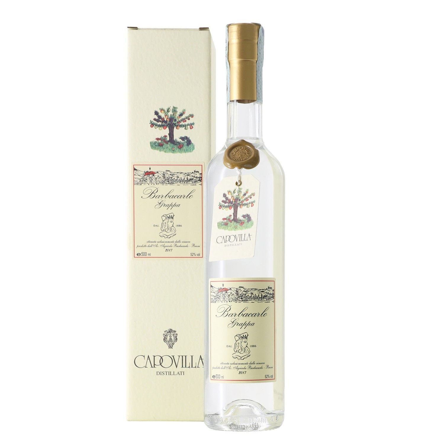 Grappa di "Barbacarlo" 2017 50 cl Capovilla 