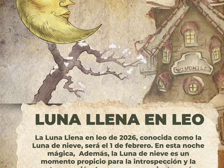 Luna Llena 🌕 en Leo Domingo, 1 febrero 2026⋅ 5:08pm
