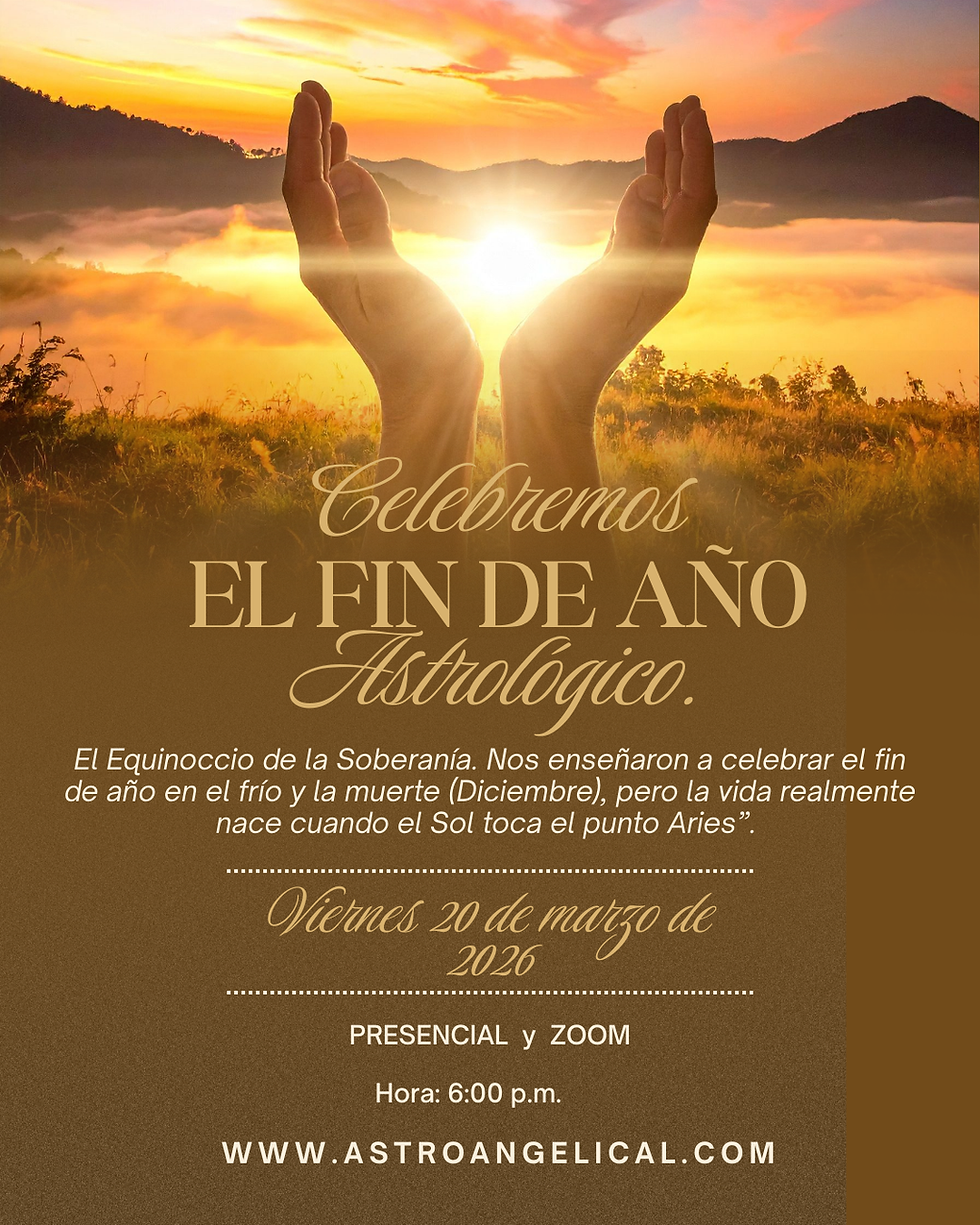 CELEBREMOS El Fin de Ao Astrológico