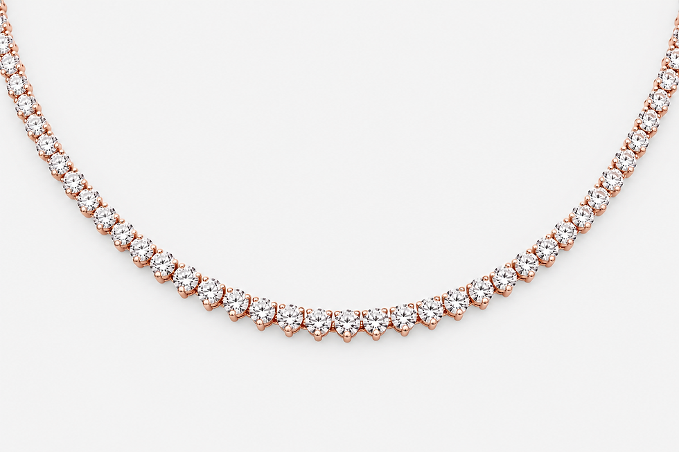 Miniatura: RIVIERA, Collar Tenis, Diamantes Lab