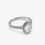 Miniatura: ADELIA, Anillo de Compromiso, Moissanita Corte Oval
