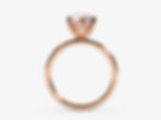 Miniatura: TULIPA, Anillo de Compromiso, Moissanita Corte Redondo Brillante