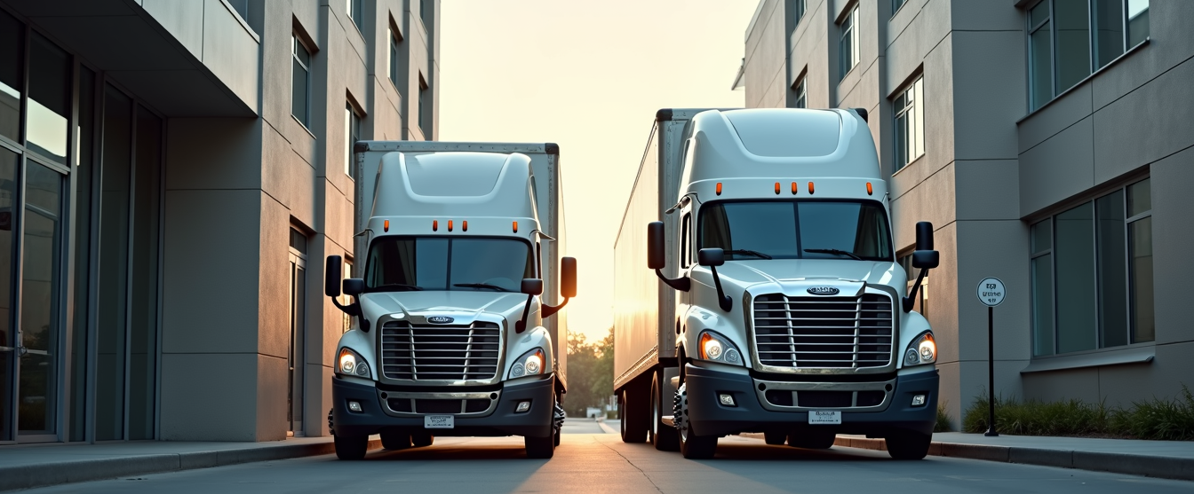 Trucks in the City