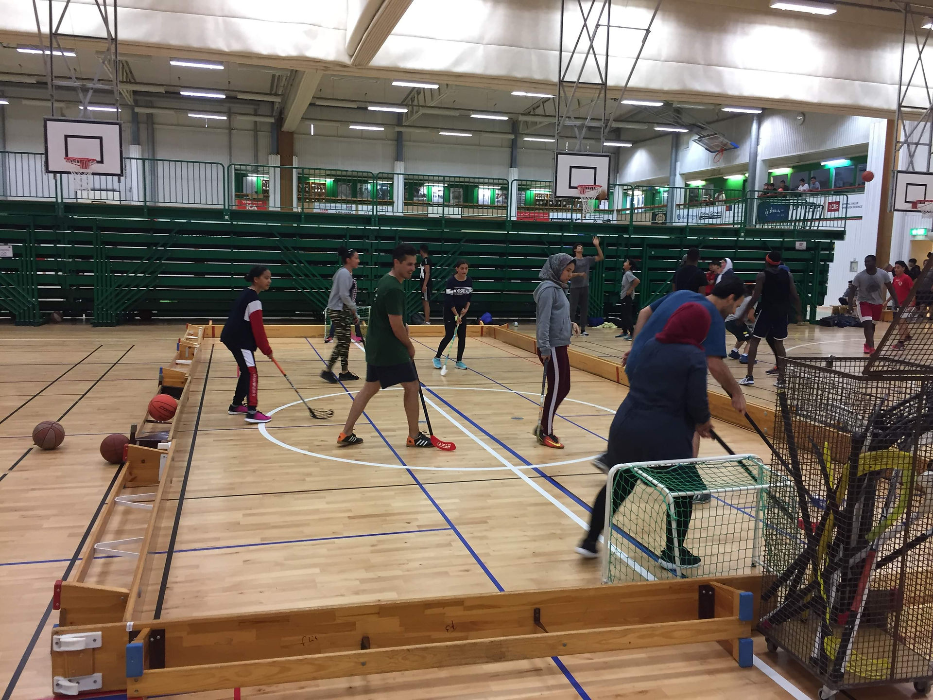 Innebandy was a guest star sport